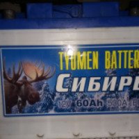 Аккумуляторная батарея Tyumen Battery Сибирь 12 В 60 Ah 530 A