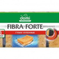 Губки для мытья посуды Domi Fibra Forte