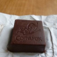 Шоколадные конфеты "Соланж" с дробленым орехом