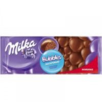 Пористый шоколад Milka Bubbles