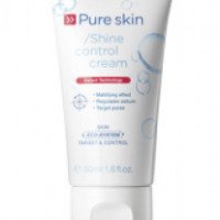 Матирующий крем для лица Oriflame Pure Skin Shine Control Cream