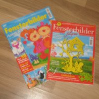Журнал для детского творчества Kreativ-Zeitschriften Fensterbilder