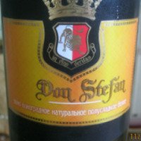 Вино виноградное натуральное белое Кодру "Дон Стефан"
