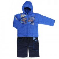 Утепленный детский костюм Aimico - куртка и полукомбинезон