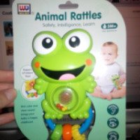 Детская музыкальная игрушка-погремушка Play Smart Baby Tilly Animal Rattles