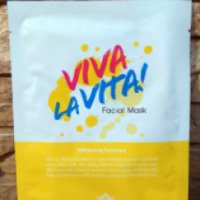 Витаминная тканевая маска Lioele "Viva La Vita"