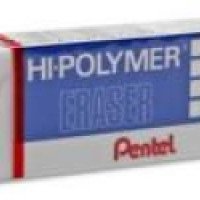 Стирательная резинка Pentel Hi-polymer eraser