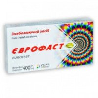 Обезболивающий препарат Euro Lifecare "Еврофаст"