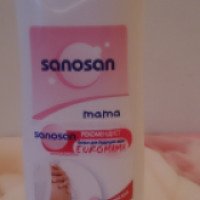 Крем-гель для душа Sanosan mama для повышения эластичности кожи