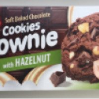 Печенье Bergen Brownie with Hazelnut