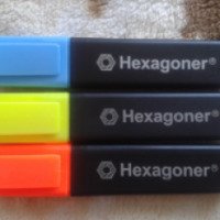 Набор цветных маркеров Hexagoner