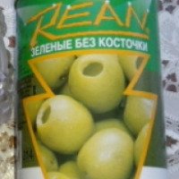 Оливки зеленые без косточки Rean