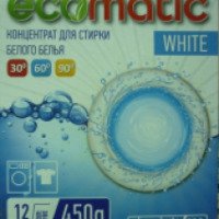 Концентрат для стирки белого белья Ecomatic