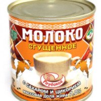 Молоко сгущенное с сахаром и цикорием Глубокое