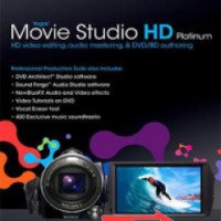 Программа для редактирования и монтажа видео Sony Vegas Movie Studio HD Platinum 11.0