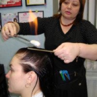 Огонь в помощь парикмахеру