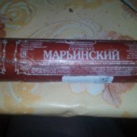Колбаса полукопченая куриная Красная поляна "Сервелат Марьинский"