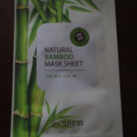 Тканевая маска The Saem Natural bamboo mask sheet
