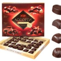 Шоколадные конфеты Roshen ассорти "Коллекция темного шоколада"