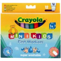 Разноцветные фломастеры Crayola Mini-Kids для самых маленьких
