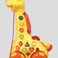 Музыкальная игрушка Умка Каталка "Умный жираф"