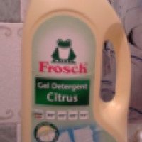 Жидкое стиральное средство Frosch Gel Detergent Citrus Лимон
