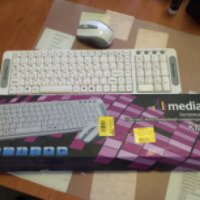 Комплект беспроводной клавиатура + мышь Mediana M-KM-306