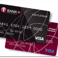 Пластиковая карта Интерактивный банк Visa Platinum
