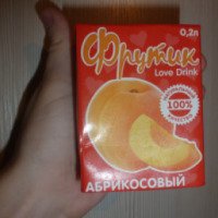 Сок Фруктик "Love Drink" абрикосовый