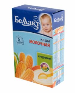 Молочная каша кукурузная беллакт для грудничка