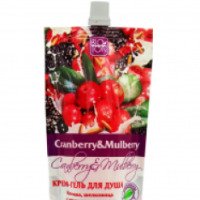 Крем-гель для душа Bioton "Cranberry & Mulberry"