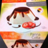 Десерт на натуральных сливках Creamoire Panna Cotta