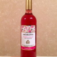 Вино розовое полусухое Amaranta Tempranillo