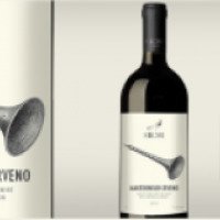 Вино полусухое Stobi "Македонское красное"