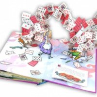 Книга-панорама "Алиса в Стране чудес" - Льюис Кэрролл