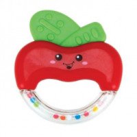 Погремушка-прорезыватель Happy Baby Apple Fun