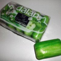 Туалетное мыло Dalan с ароматом зеленого яблока