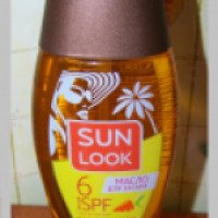 Масло для загара Sun Look SPF 6