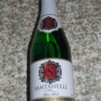 Напиток винный газированный Santanelli полусладкий белый