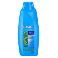 Шампунь Shamtu 100% Объем с экстрактом крапивы для очень ломких волос