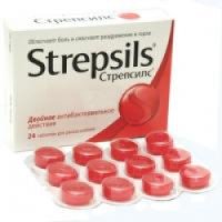 Таблетки для рассасывания Стрепсилс