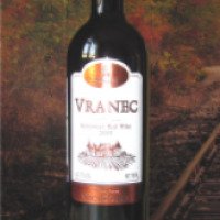 Вино красное полусладкое Bovin Vranec