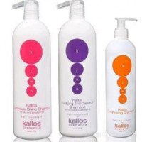 Питательный шампунь Kallos KJMN для сухих и поврежденных волос