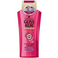Шампунь Gliss Kur "Питание и защита" для сухих и ослабленных волос