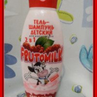 Гель-шампунь детский Frutomilk "Молоко и вишня"