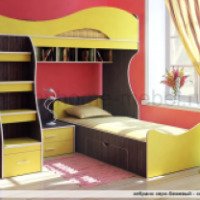 Детская кровать-чердак Бамбини 35