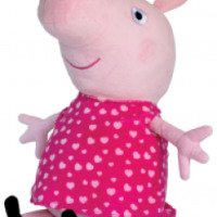 Мягкая игрушка Peppa Pig "Пеппа с сердечками"