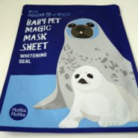 Тканевая маска Enprani Holika Holika Baby Pet Magic Mask Sheet Whiteninig Seal