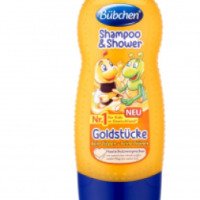 Детский шампунь для мытья волос и тела Bubchen "Золотой мед"