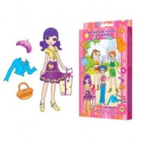 Магнитная кукла с нарядами Revontuli Toys "Маруся"